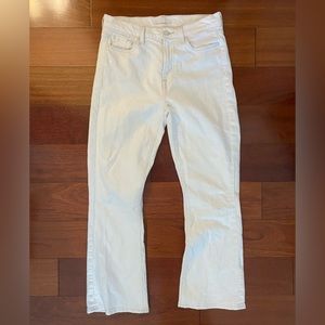7 For All Mankind High-Rise Slim Kick Flare Jeans